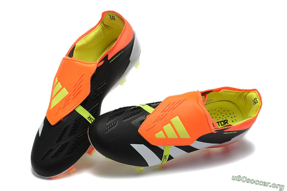 Adidas Predator Elite Foldover Tongue FG Football Boots - White/Black/Red 6