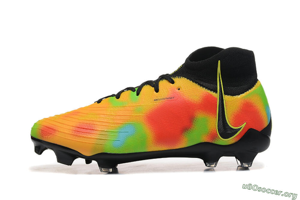 Nike Phantom Luna Elite NU FG Football Boots - Black/Rainbow 3