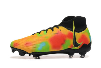 Nike Phantom Luna Elite NU FG Football Boots - Black/Rainbow