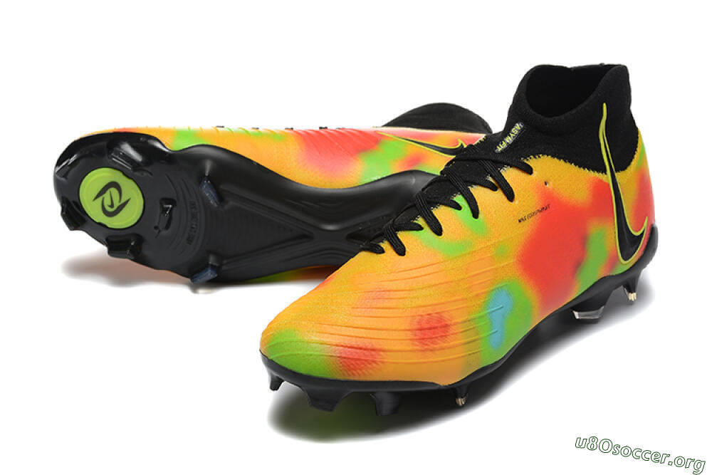 Nike Phantom Luna Elite NU FG Football Boots - Black/Rainbow 0