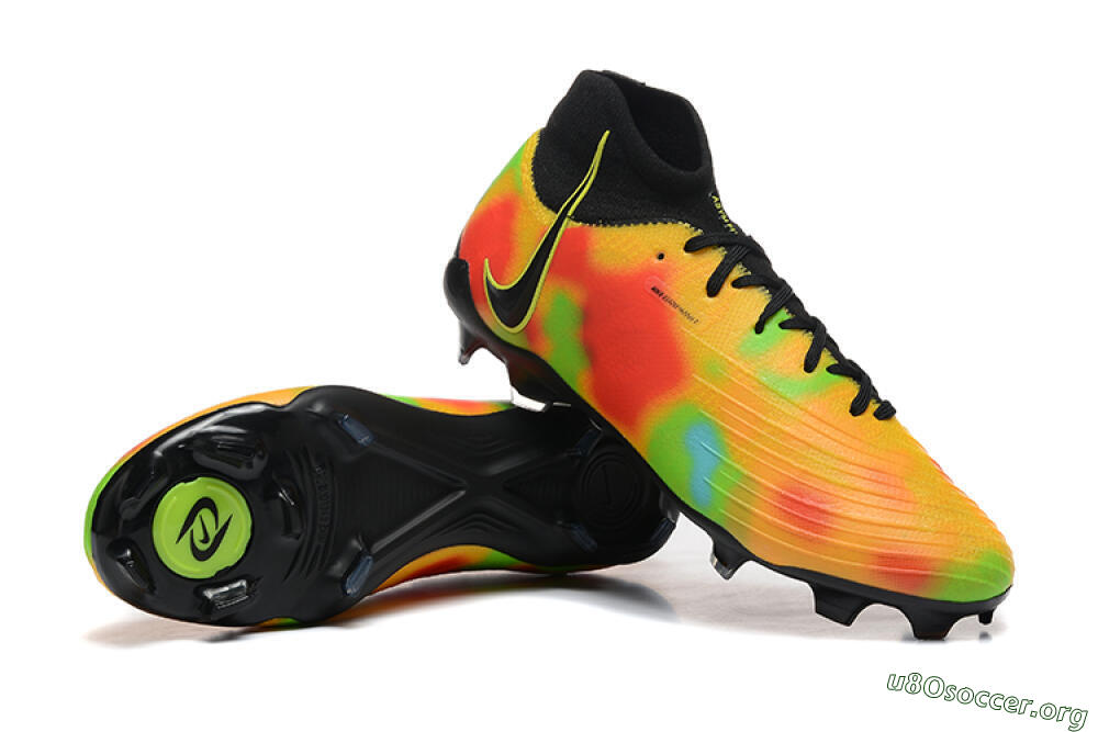 Nike Phantom Luna Elite NU FG Football Boots - Black/Rainbow 4