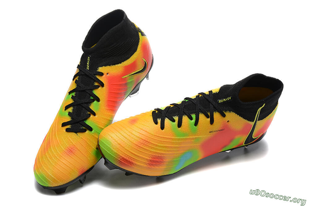 Nike Phantom Luna Elite NU FG Football Boots - Black/Rainbow 6