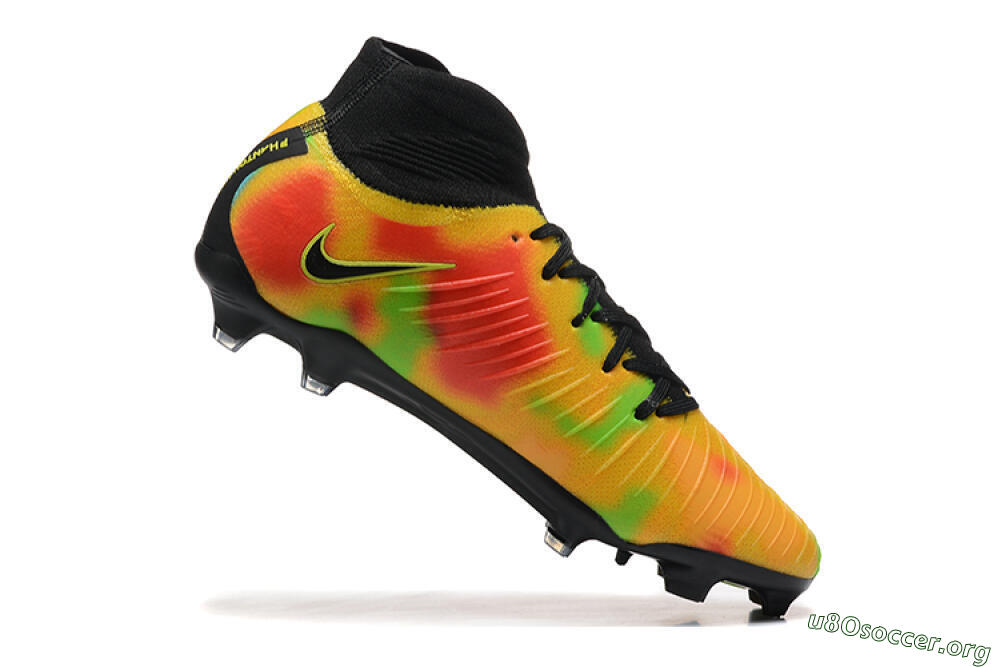 Nike Phantom Luna Elite NU FG Football Boots - Black/Rainbow 7