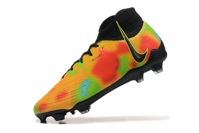 Nike Phantom Luna Elite NU FG Football Boots - Black/Rainbow