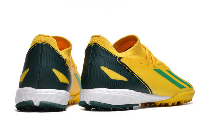 Adidas X Crazyfast.3 TF Football Shoes - Yellow/Blue/White