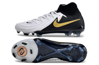 Nike Phantom Luna Elite NU FG Football Boots - White/Black/Gold