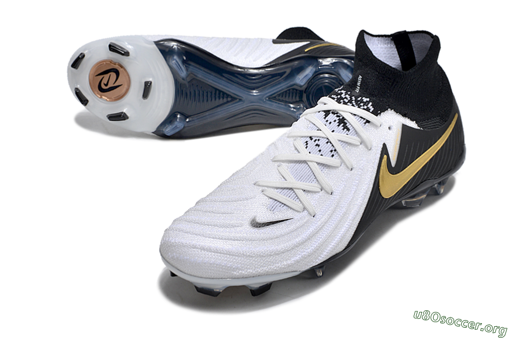 Nike Phantom Luna Elite NU FG Football Boots - White/Black/Gold 0