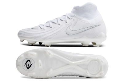 Nike Phantom Luna Elite NU FG Football Boots - White/Silver