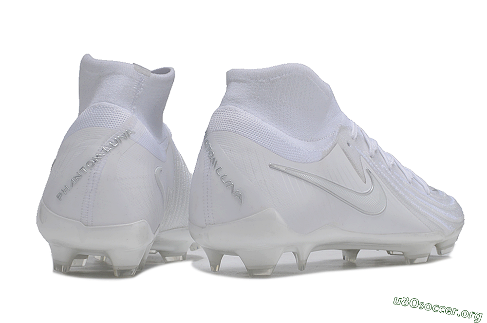 Nike Phantom Luna Elite NU FG Football Boots - White/Silver 6