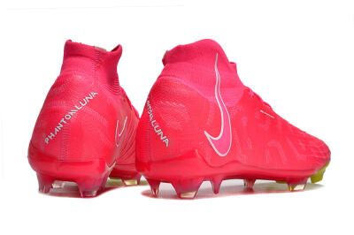 Nike Phantom Luna Elite NU FG Football Boots - Pink/White/Yellow