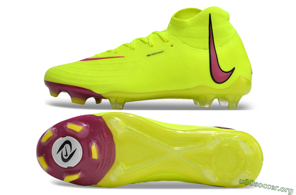 Nike Phantom Luna Elite NU FG Football Boots - Yellow/Red/Black 1