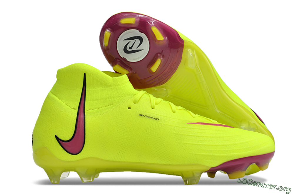 Nike Phantom Luna Elite NU FG Football Boots - Yellow/Red/Black 2