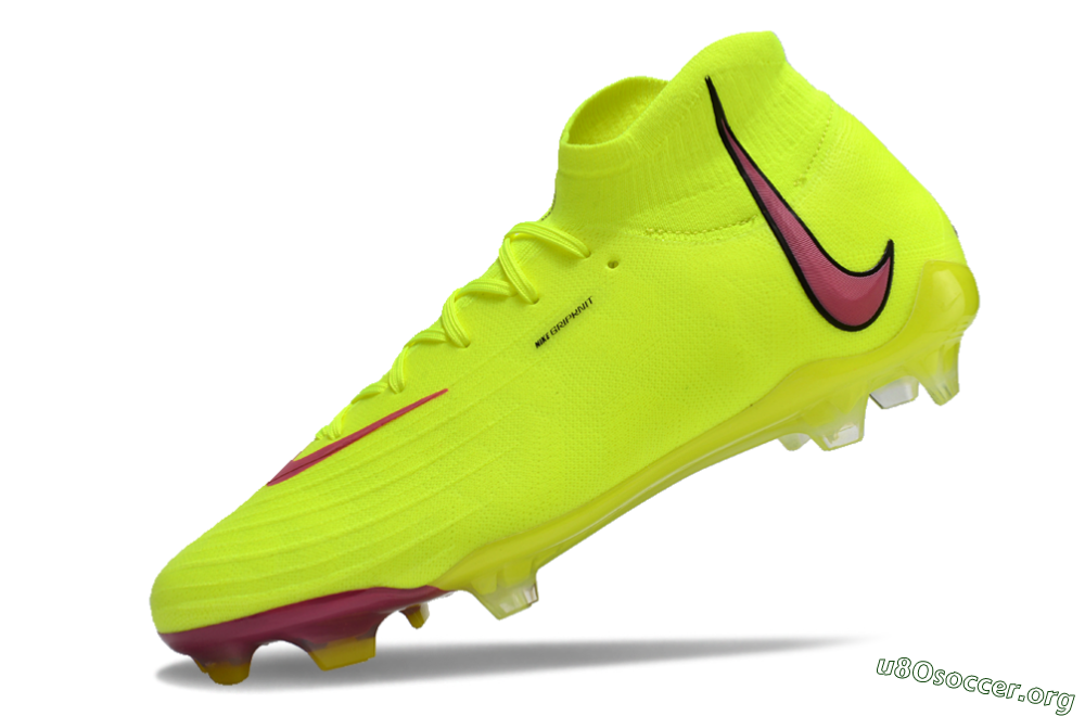 Nike Phantom Luna Elite NU FG Football Boots - Yellow/Red/Black 5