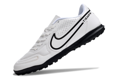 Nike Tiempo Legend 9 Club TF Football Shoes - White/Black