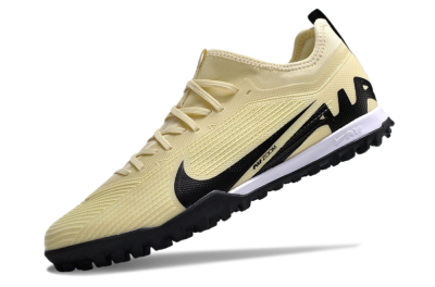 Nike Air Zoom Mercurial Vapor 15 Pro TF Football Shoes - Beige/Black/White