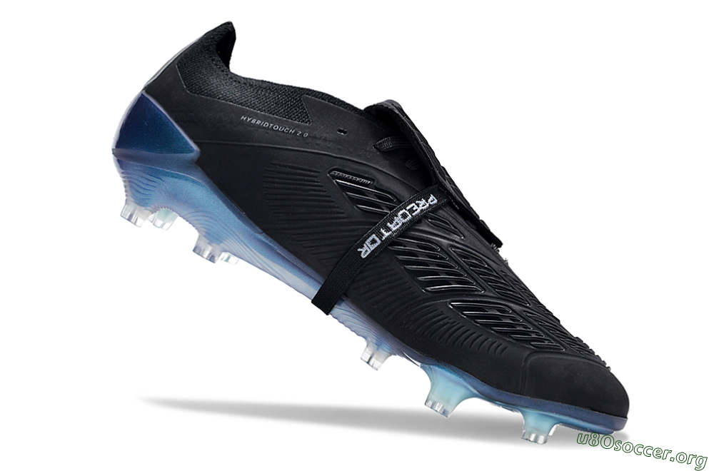 Adidas Predator Elite Foldover Tongue FG Football Boots - Black/Silver/Jade 4