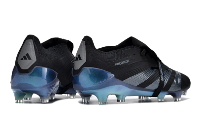 Adidas Predator Elite Foldover Tongue FG Football Boots - Black/Silver/Jade