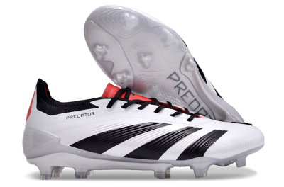 Adidas Predator Accuracy 2024 FG Football Boots - White/Black/Red