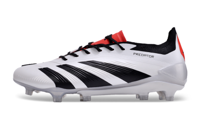 Adidas Predator Accuracy 2024 FG Football Boots - White/Black/Red