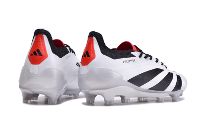 Adidas Predator Accuracy 2024 FG Football Boots - White/Black/Red