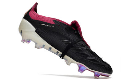Adidas Predator Accuracy+ FG Football Boots - Black/White/Purple