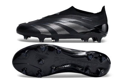 Adidas Predator Accuracy+ FG Football Boots - Black/Dark Blue