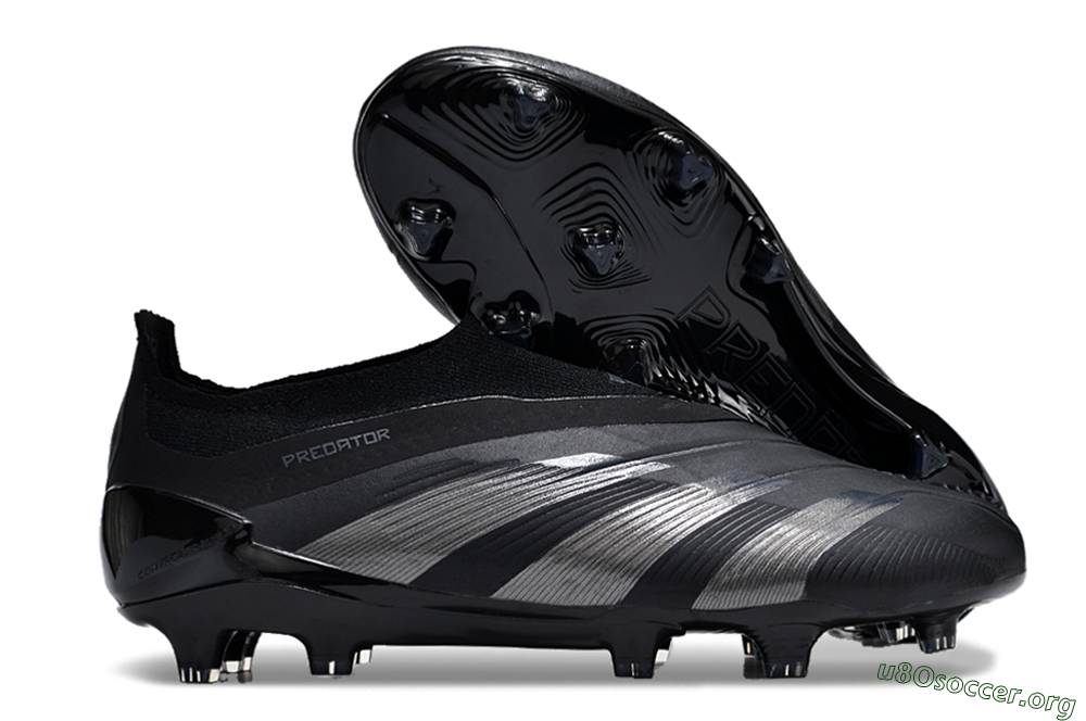 Adidas Predator Accuracy+ FG Football Boots - Black/Dark Blue 2