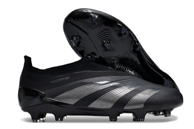 Adidas Predator Accuracy+ FG Football Boots - Black/Dark Blue