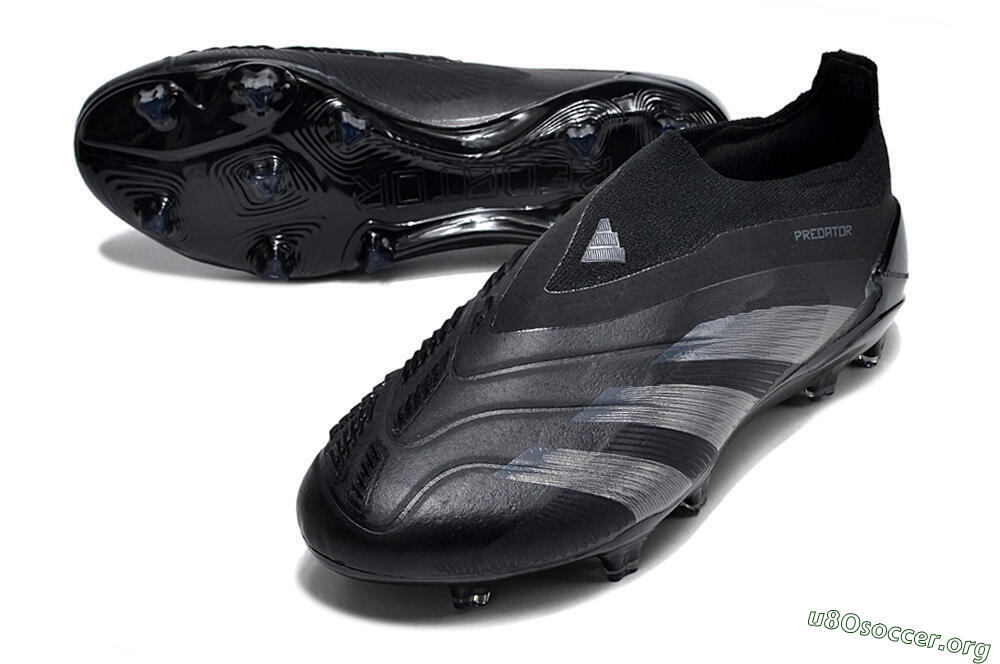 Adidas Predator Accuracy+ FG Football Boots - Black/Dark Blue 0