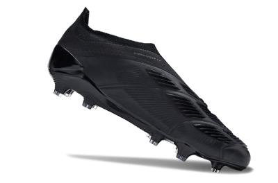 Adidas Predator Accuracy+ FG Football Boots - Black/Dark Blue
