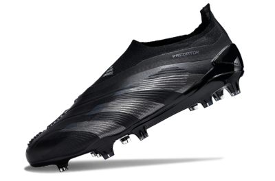 Adidas Predator Accuracy+ FG Football Boots - Black/Dark Blue