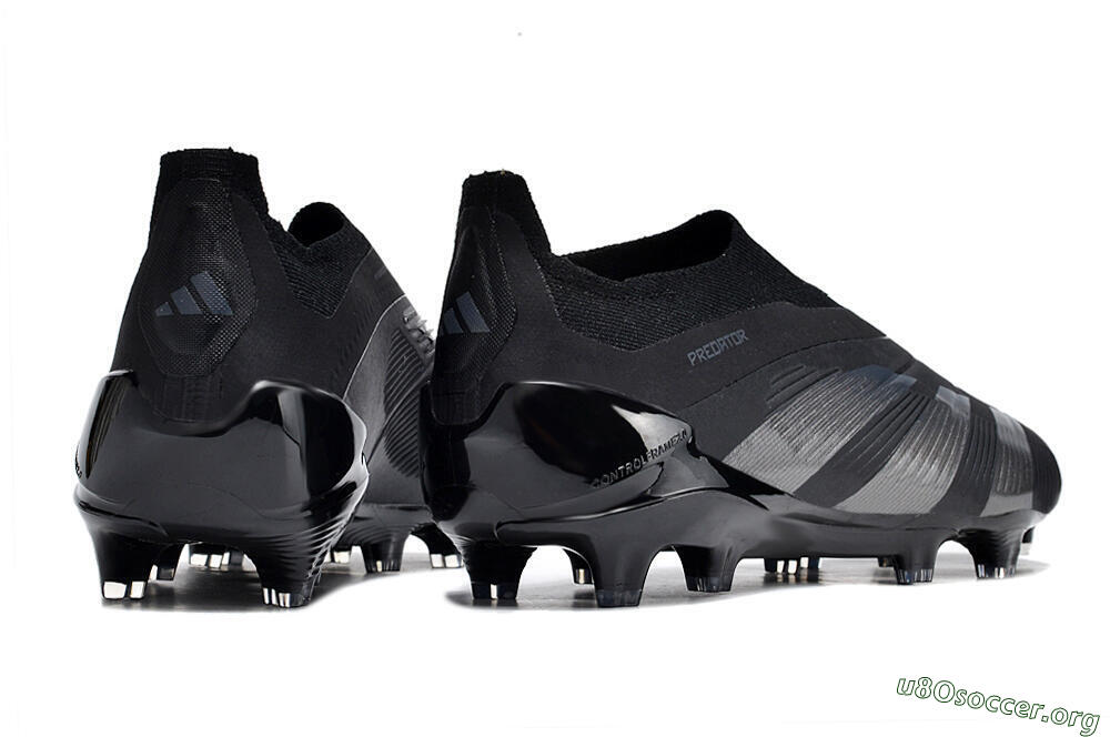 Adidas Predator Accuracy+ FG Football Boots - Black/Dark Blue 6