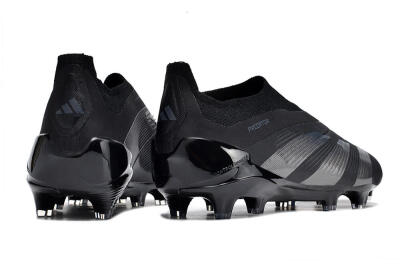 Adidas Predator Accuracy+ FG Football Boots - Black/Dark Blue