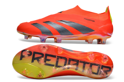 Adidas Predator Accuracy+ FG Football Boots - Red/Black/Blue