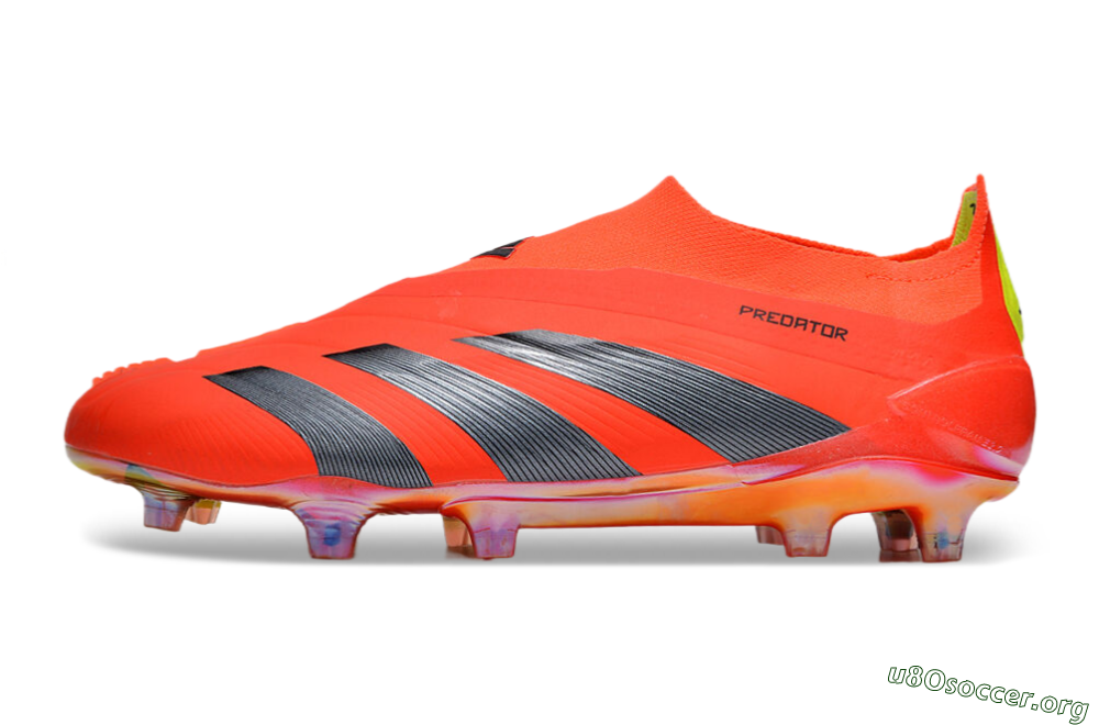 Adidas Predator Accuracy+ FG Football Boots - Red/Black/Blue 3