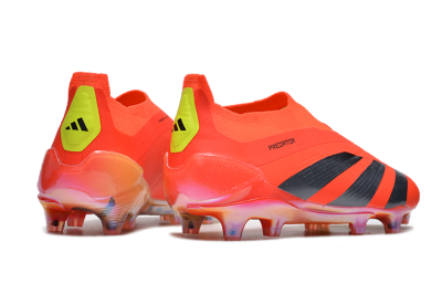 Adidas Predator Accuracy+ FG Football Boots - Red/Black/Blue