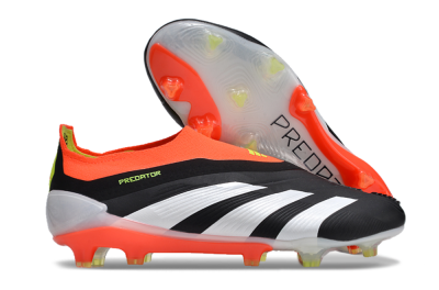 Adidas Predator Accuracy+ FG Football Boots - Black/White/Red