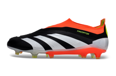 Adidas Predator Accuracy+ FG Football Boots - Black/White/Red