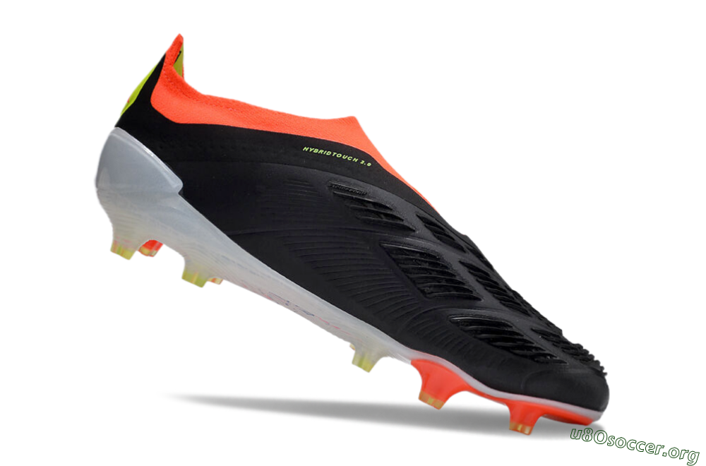 Adidas Predator Accuracy+ FG Football Boots - Black/White/Red 4