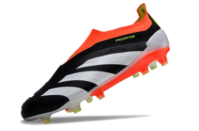 Adidas Predator Accuracy+ FG Football Boots - Black/White/Red