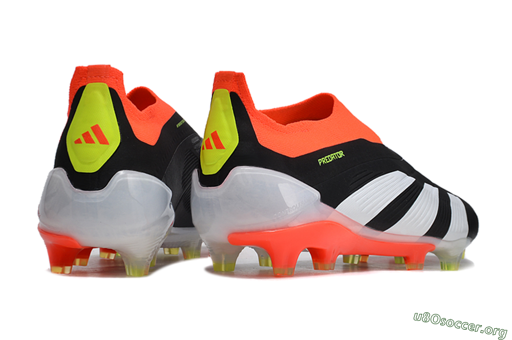 Adidas Predator Accuracy+ FG Football Boots - Black/White/Red 6