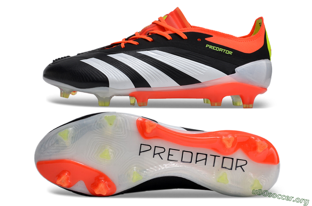 Adidas Predator Accuracy.1 FG Football Boots - Black/White/Red 1