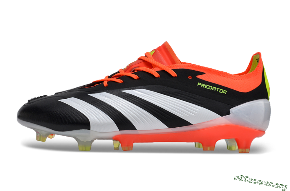 Adidas Predator Accuracy.1 FG Football Boots - Black/White/Red 3