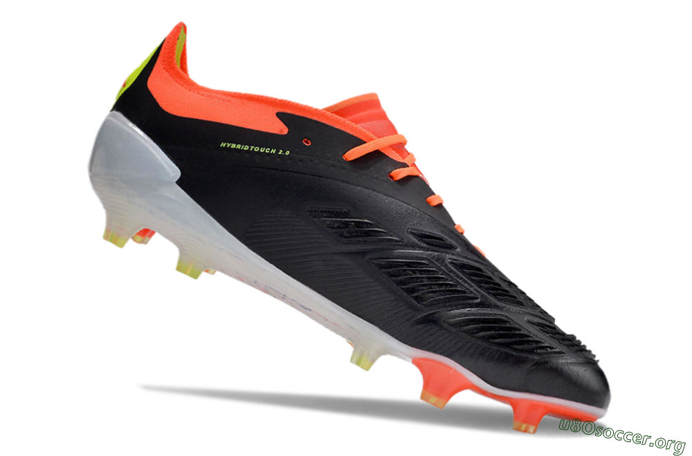 Adidas Predator Accuracy.1 FG Football Boots - Black/White/Red 4