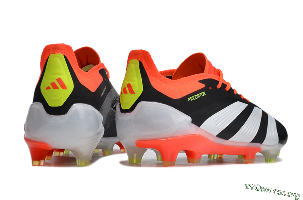 Adidas Predator Accuracy.1 FG Football Boots - Black/White/Red 6