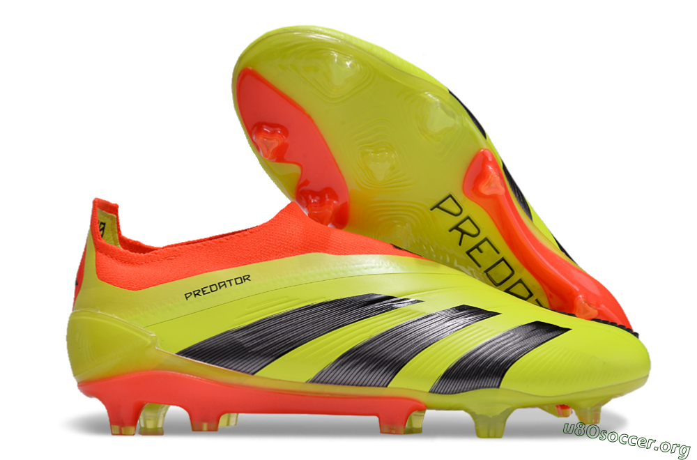 Adidas Predator Accuracy+ FG Football Boots - Yellow/Black/Red 2