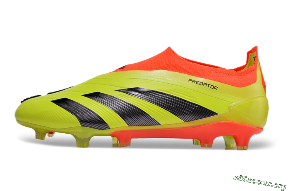 Adidas Predator Accuracy+ FG Football Boots - Yellow/Black/Red 3