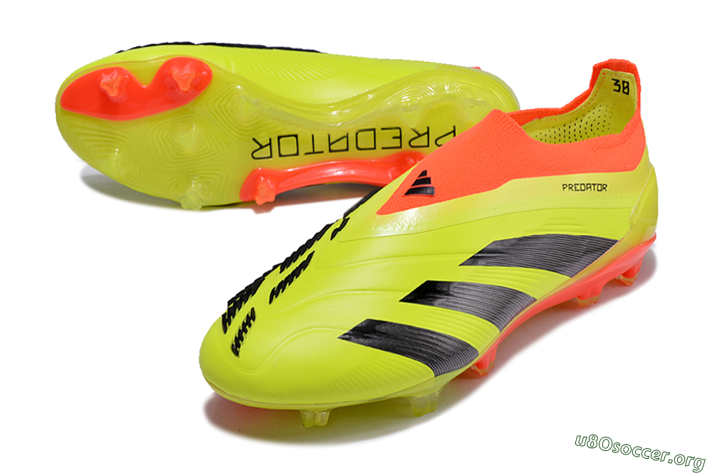 Adidas Predator Accuracy+ FG Football Boots - Yellow/Black/Red 0