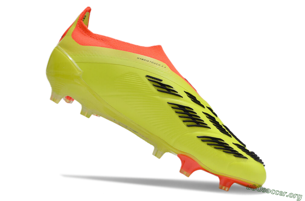 Adidas Predator Accuracy+ FG Football Boots - Yellow/Black/Red 4