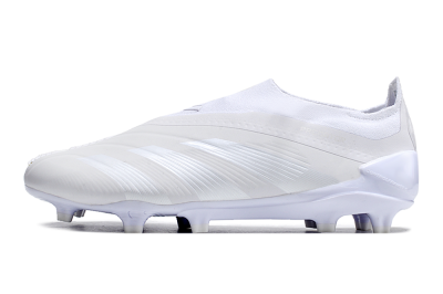 Adidas Predator Accuracy+ FG Football Boots - White/White